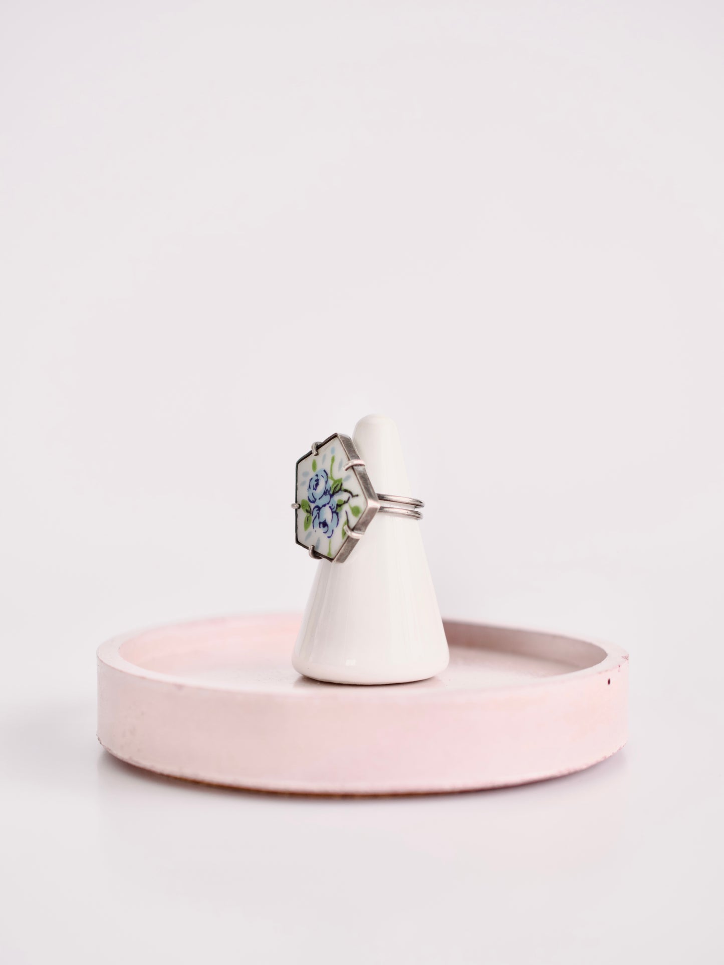 Blue Rose Ring