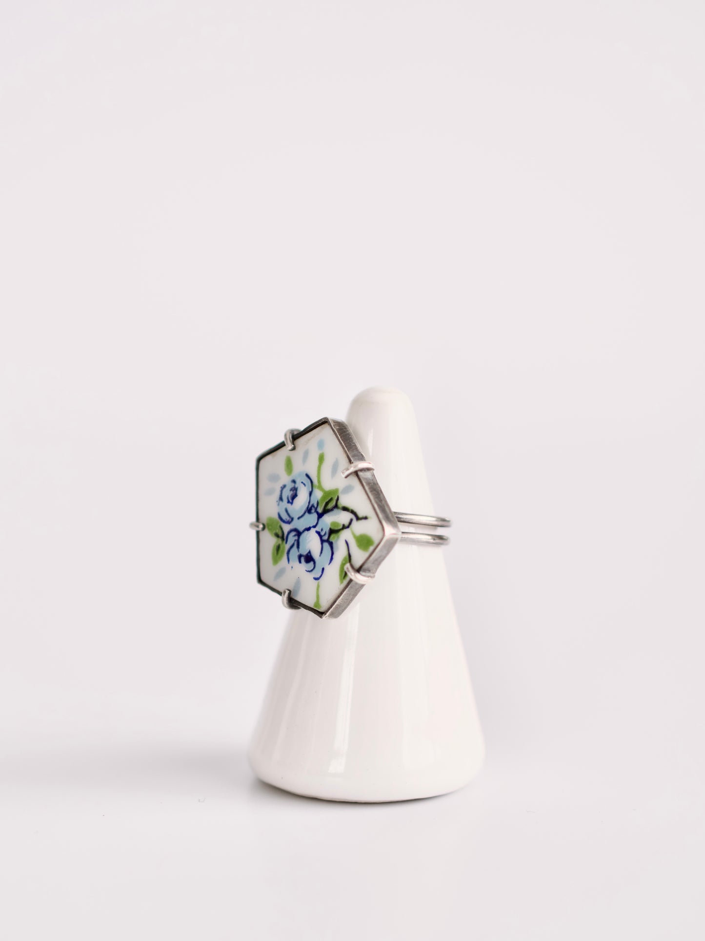Blue Rose Ring