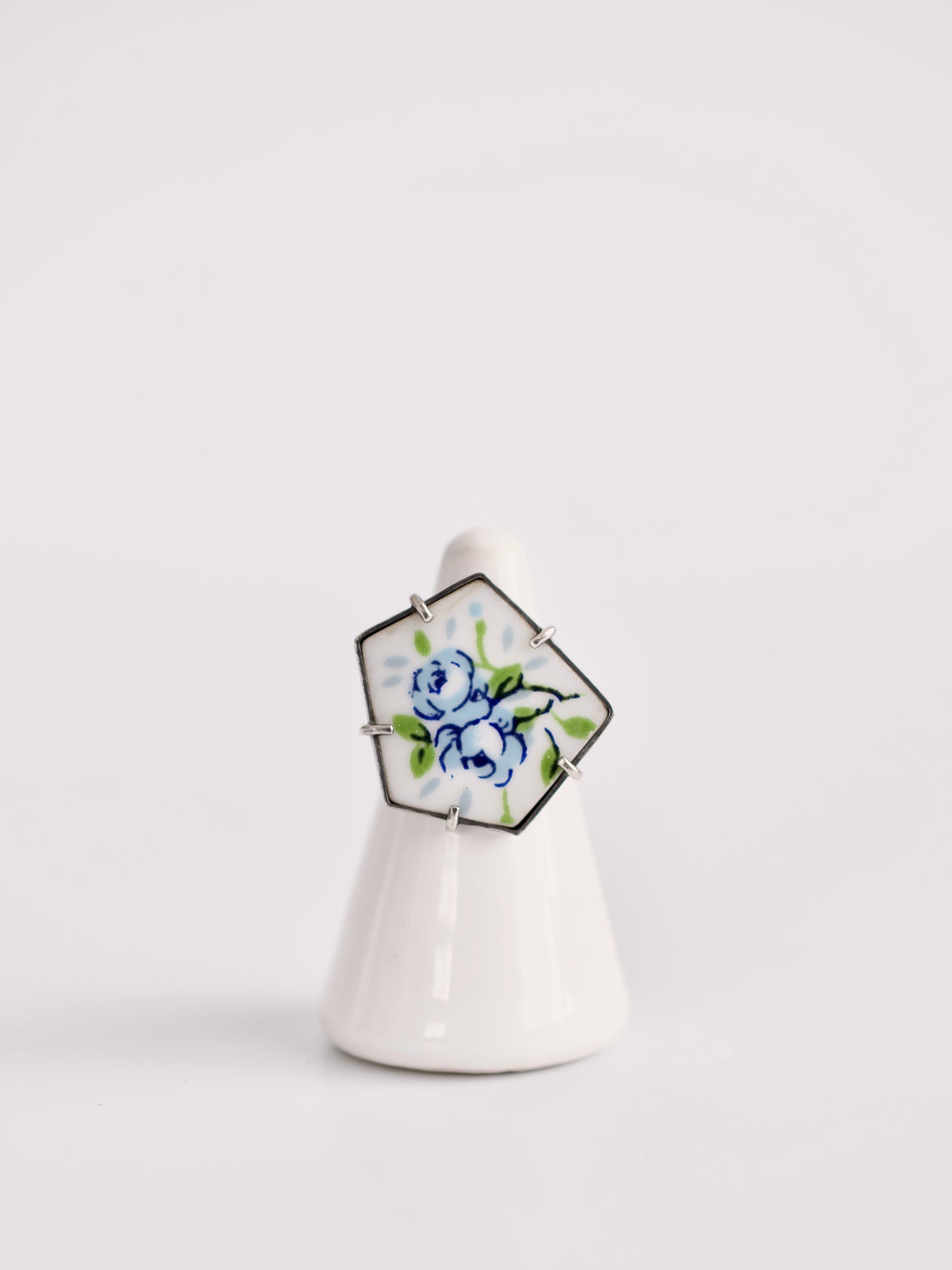 Blue Rose Ring