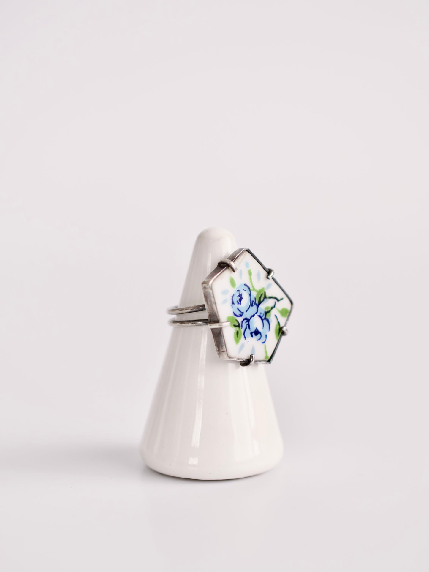 Blue Rose Ring