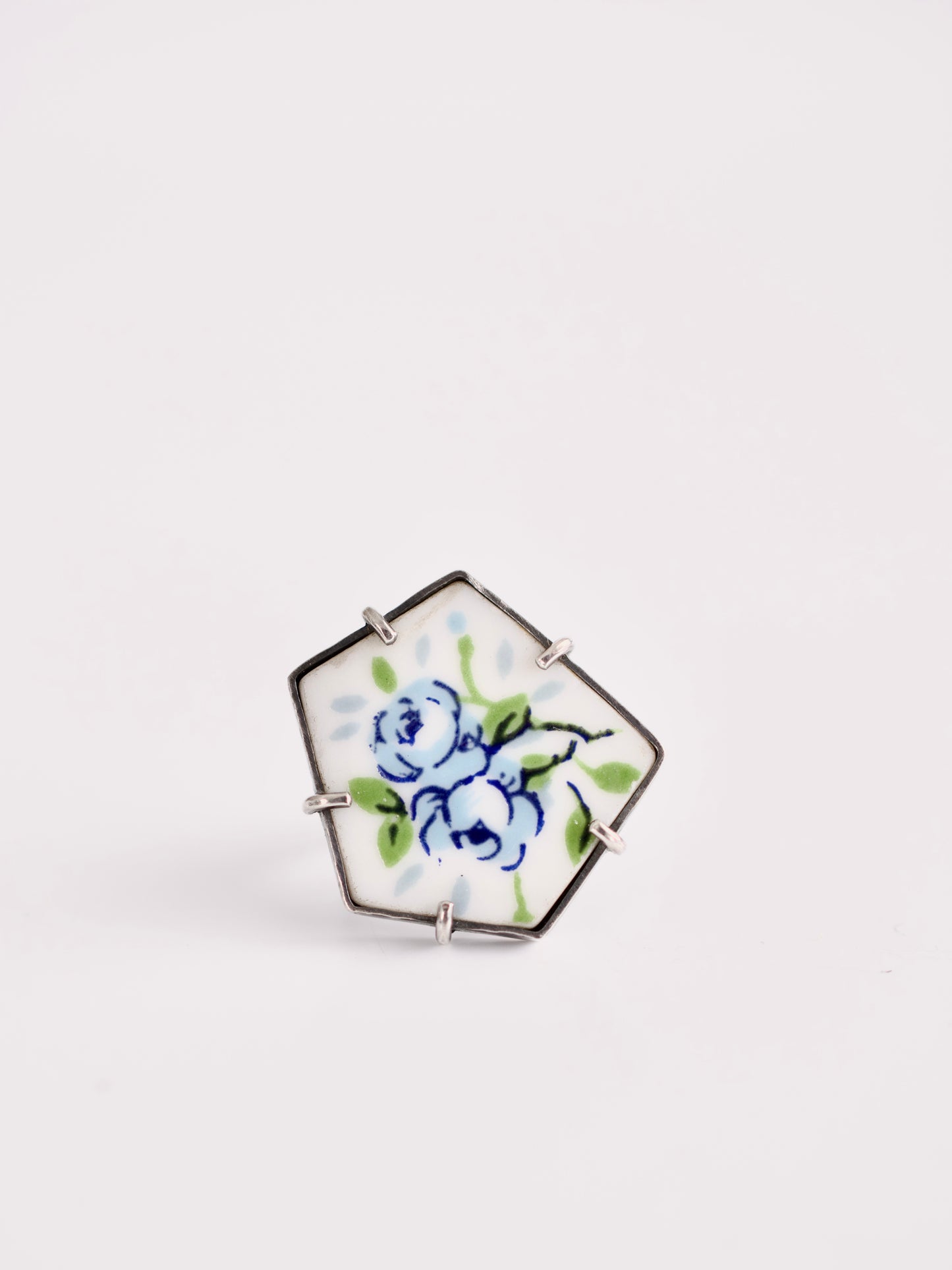 Blue Rose Ring