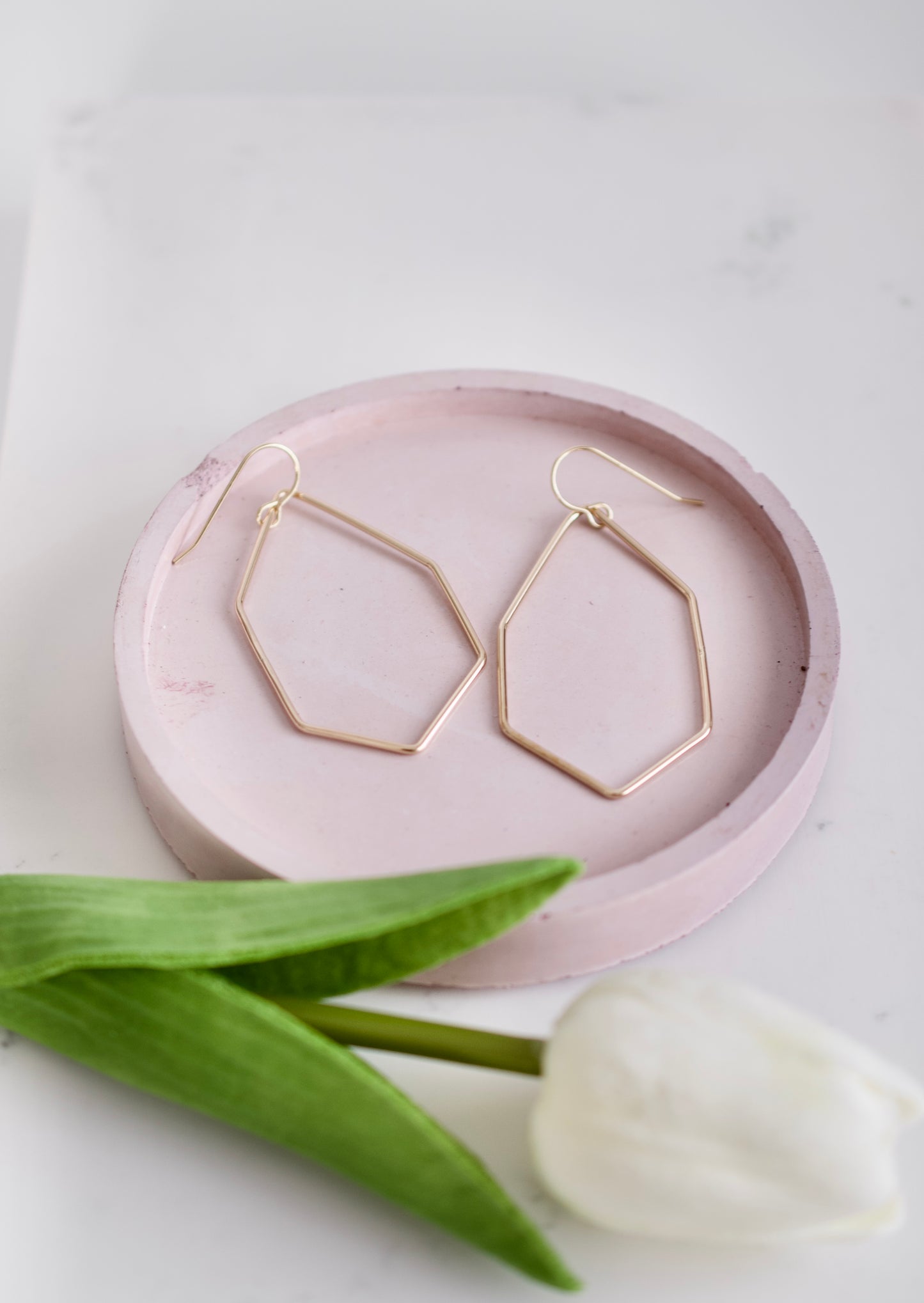 Gold Dangle Earrings
