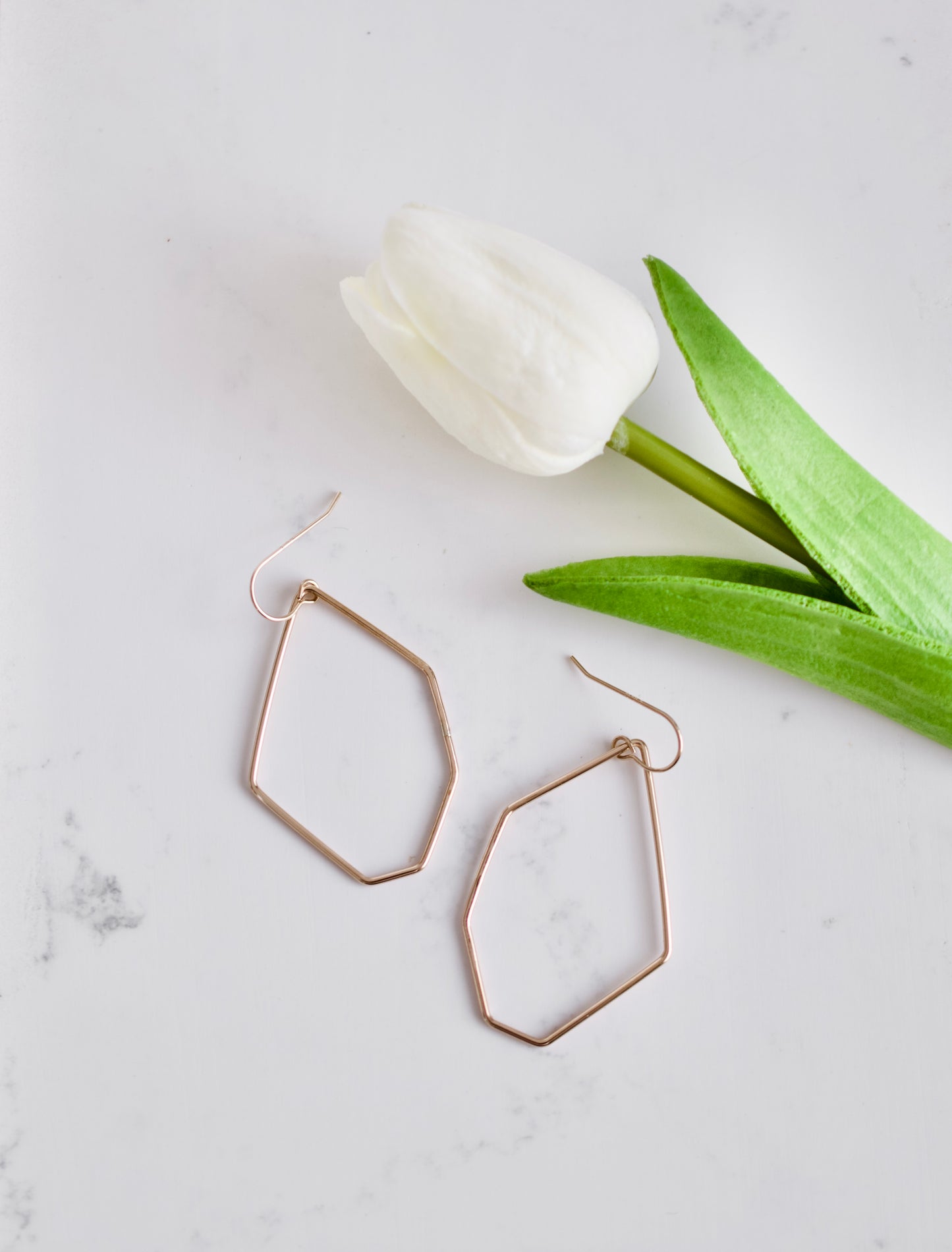 Gold Dangle Earrings