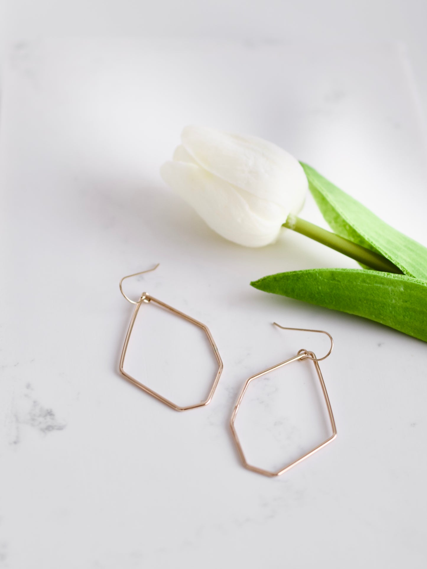 Gold Dangle Earrings