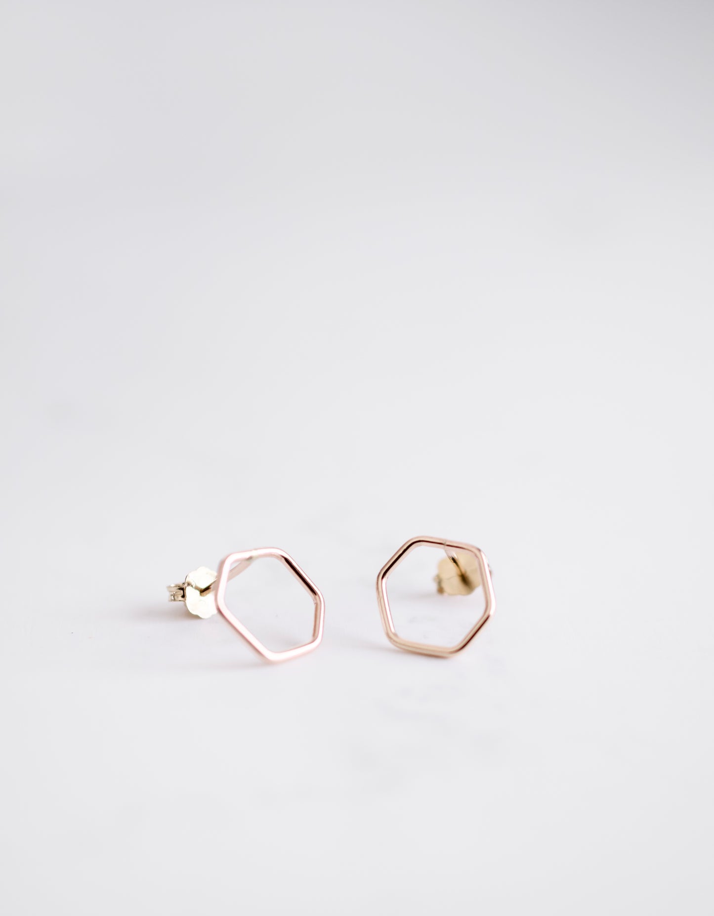 Gold Stud Earrings