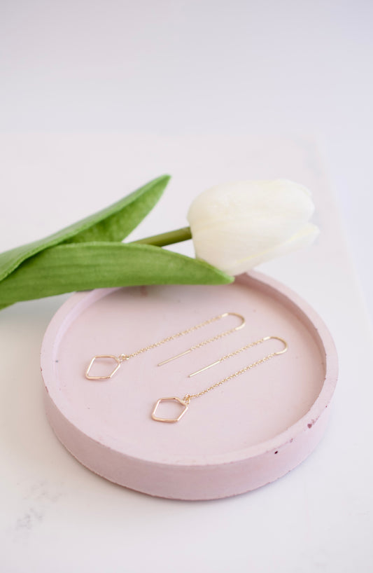 Gold Threader Earrings