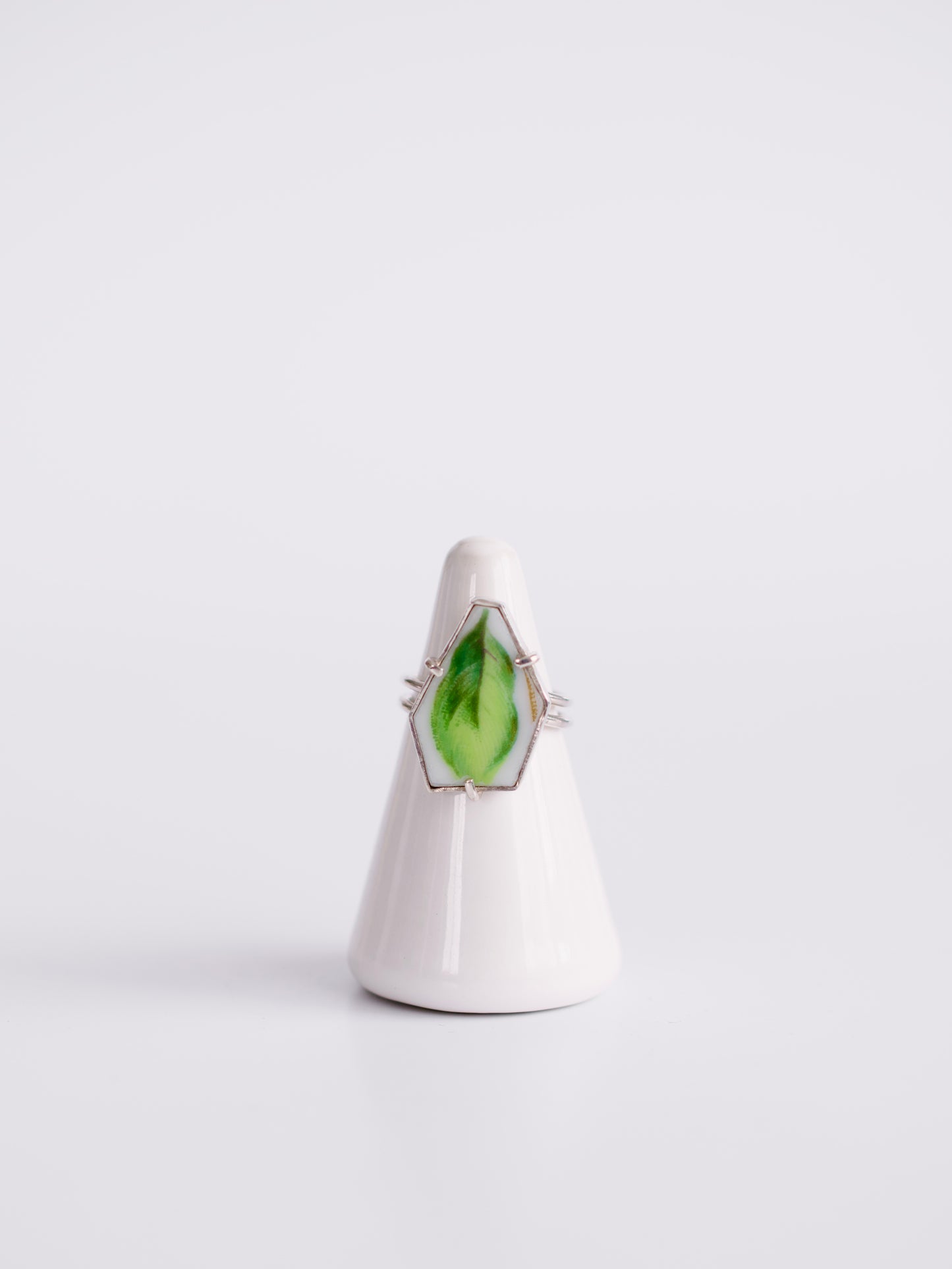 Green Leaf Ring 2