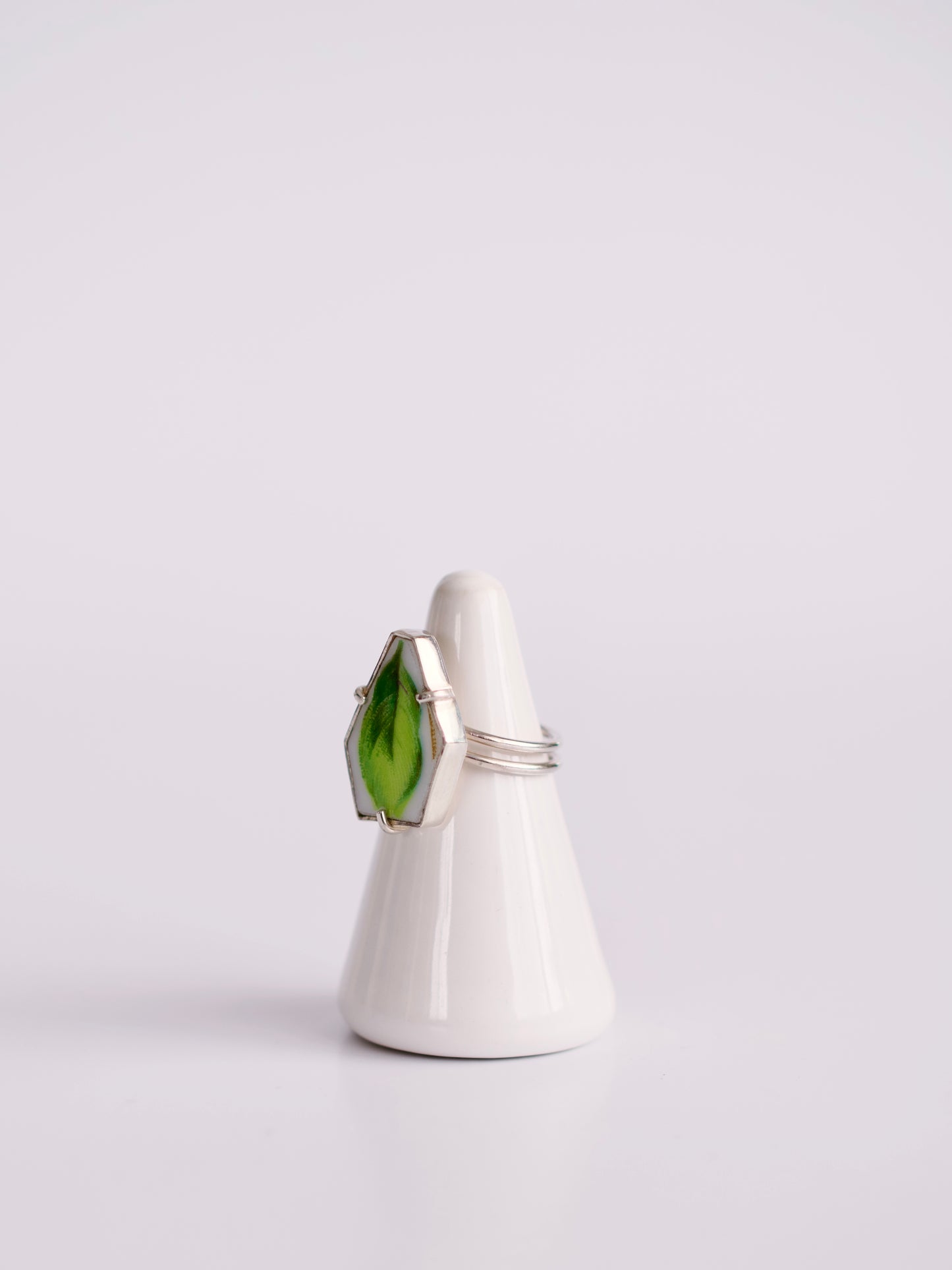 Green Leaf Ring 2