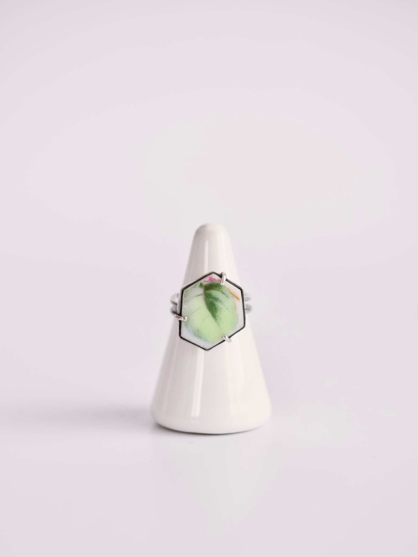 Green Leaf Ring
