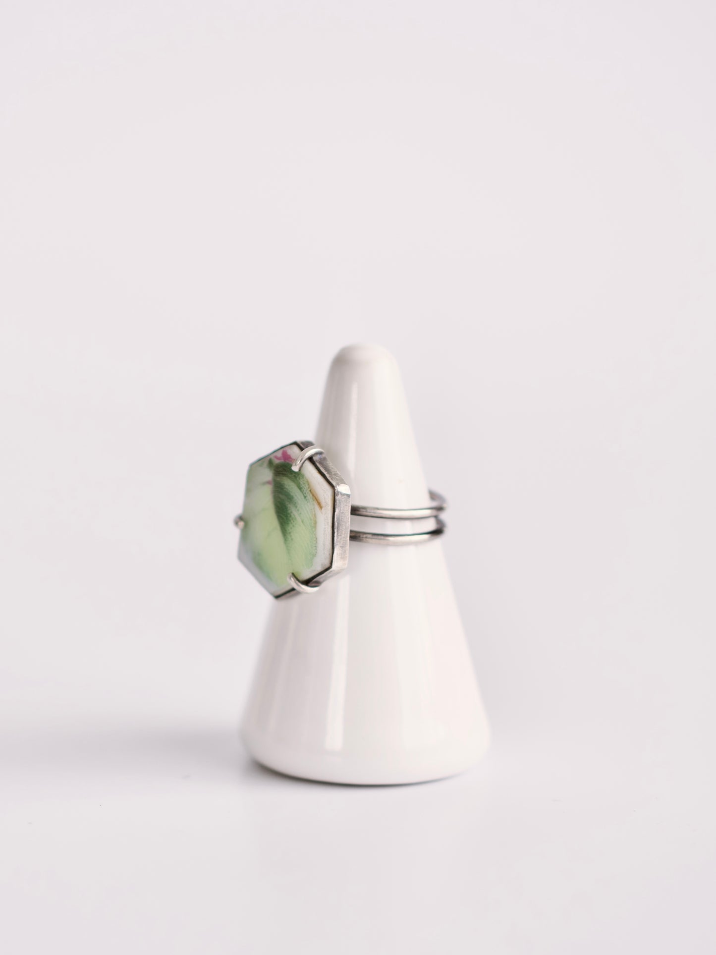 Green Leaf Ring