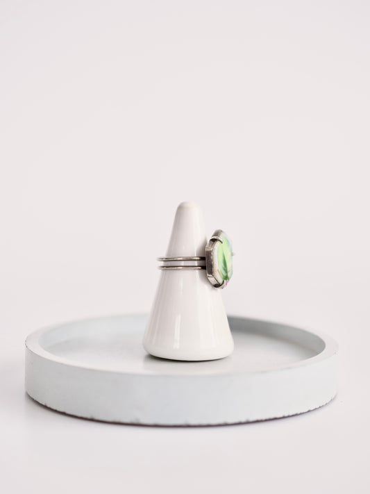 Green Leaf Ring