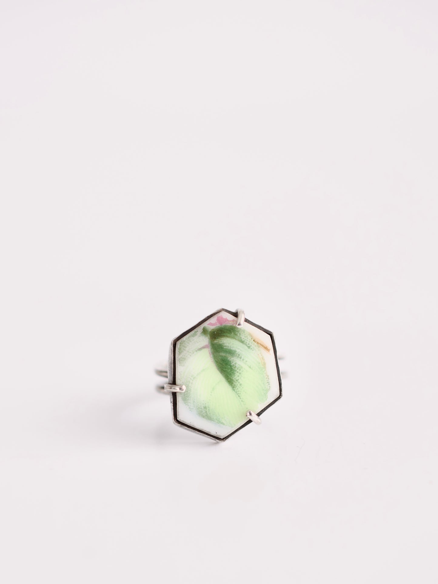 Green Leaf Ring