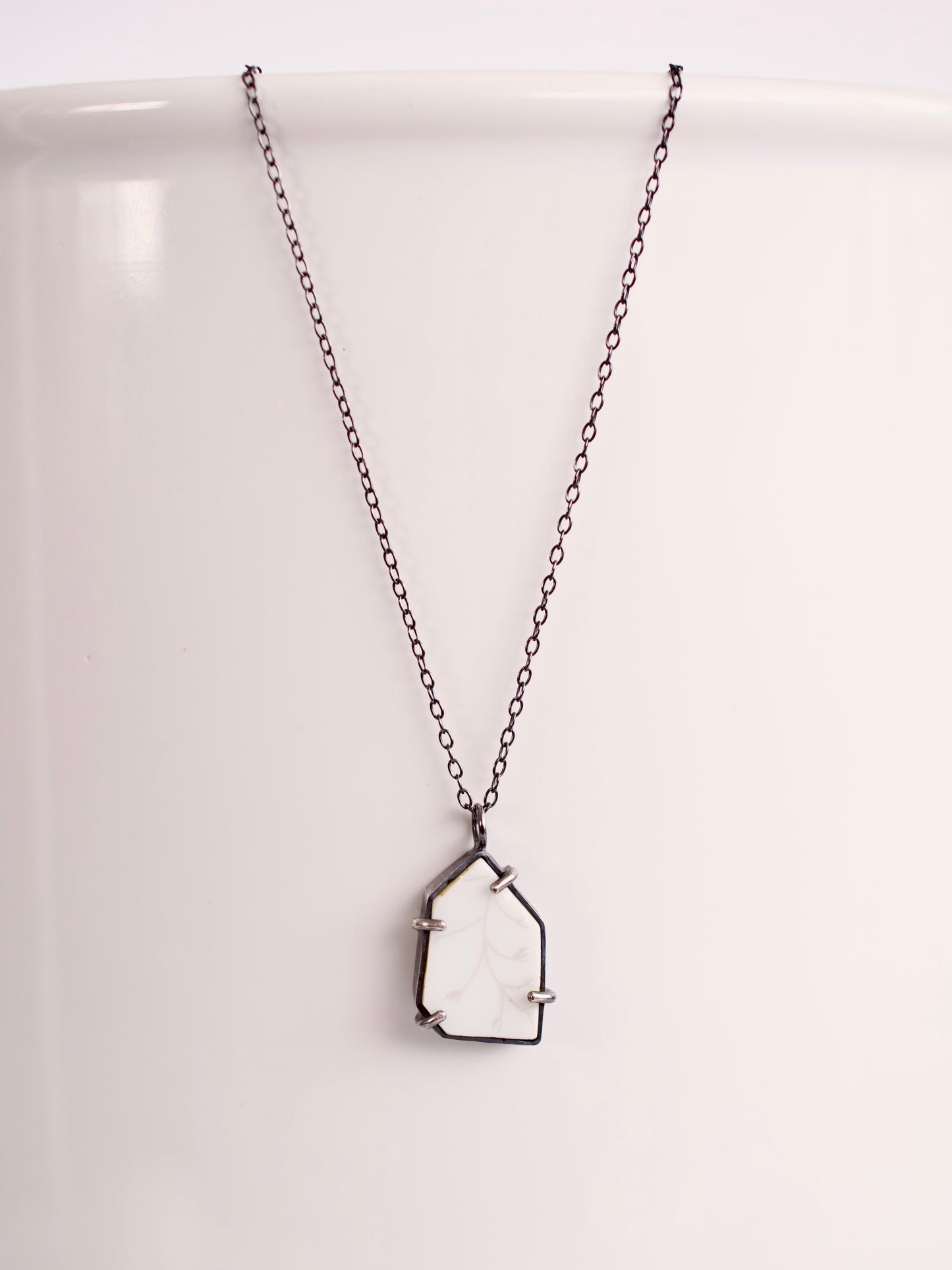 Grey Vine Necklace