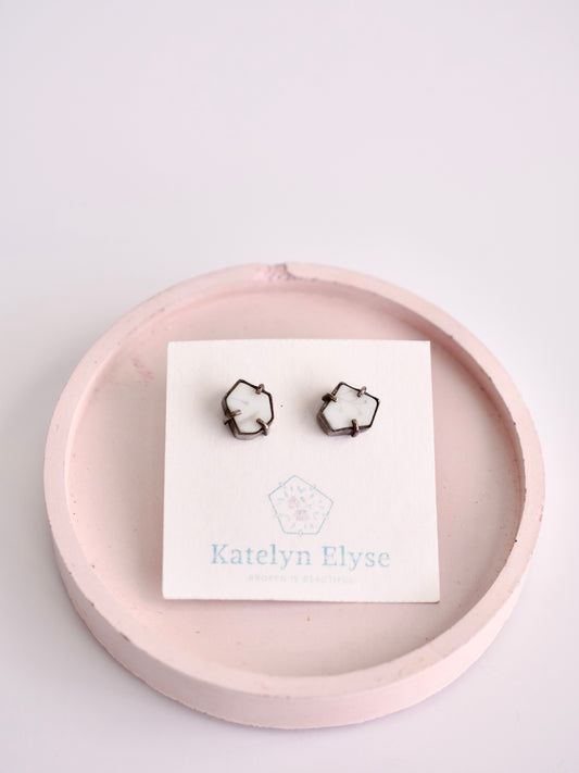 Grey Vine Studs