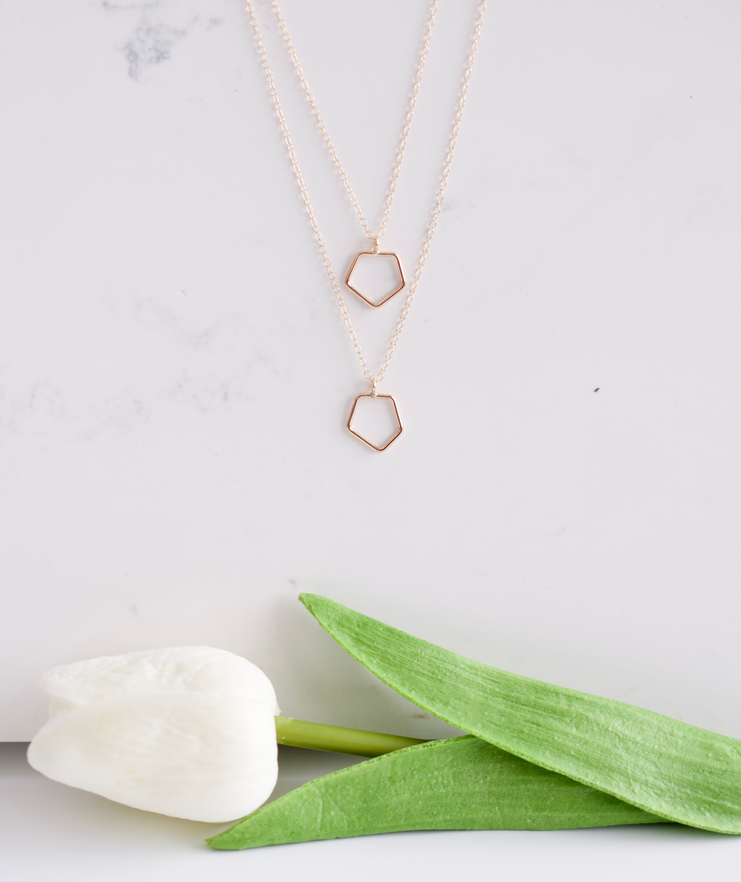 Gold Pendant Necklace