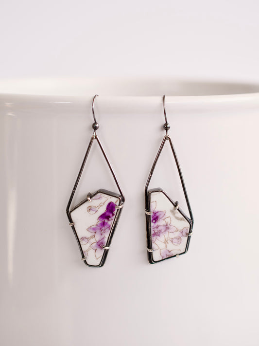 Purple Gladiolus Dangles
