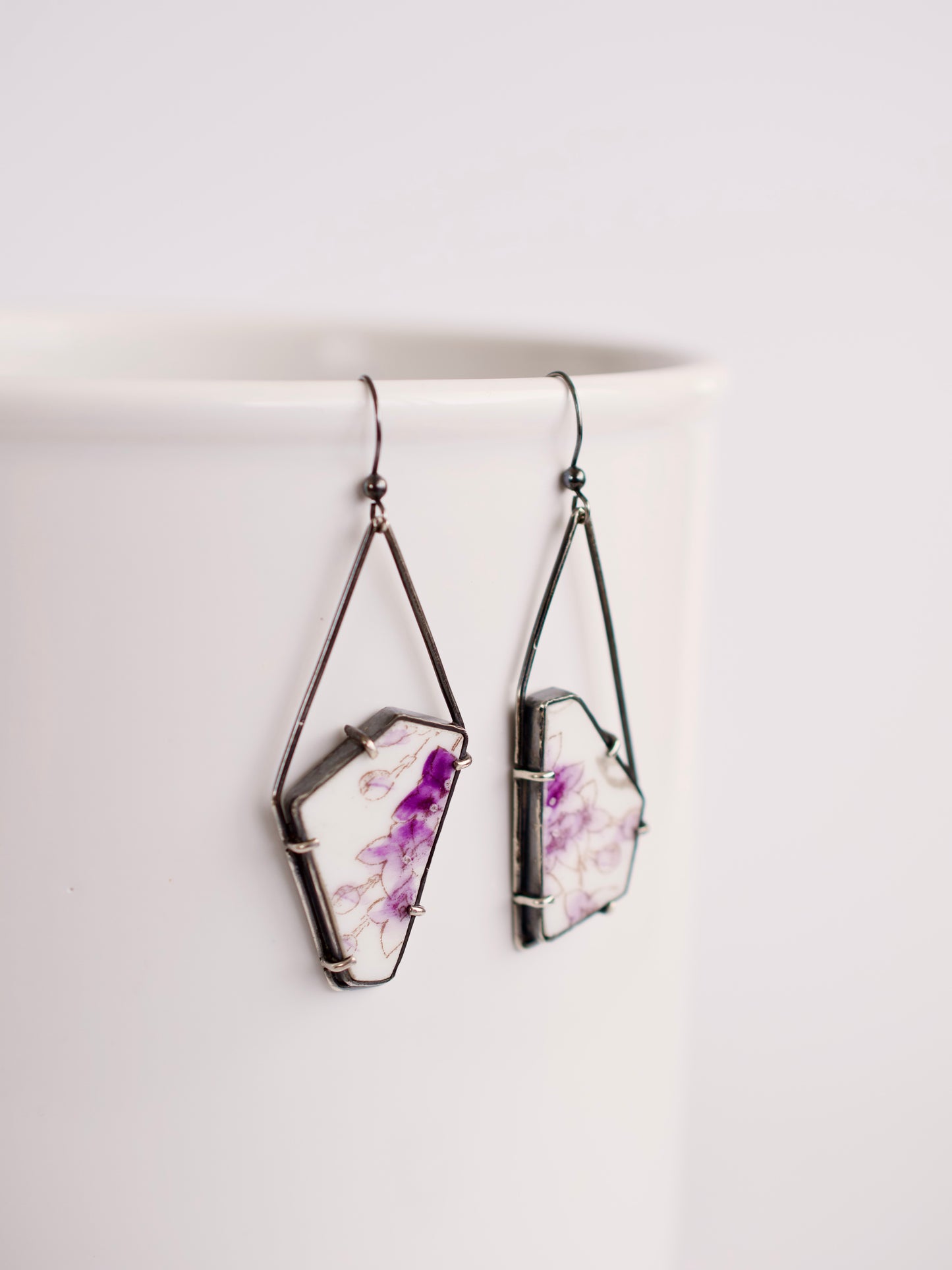 Purple Gladiolus Dangles