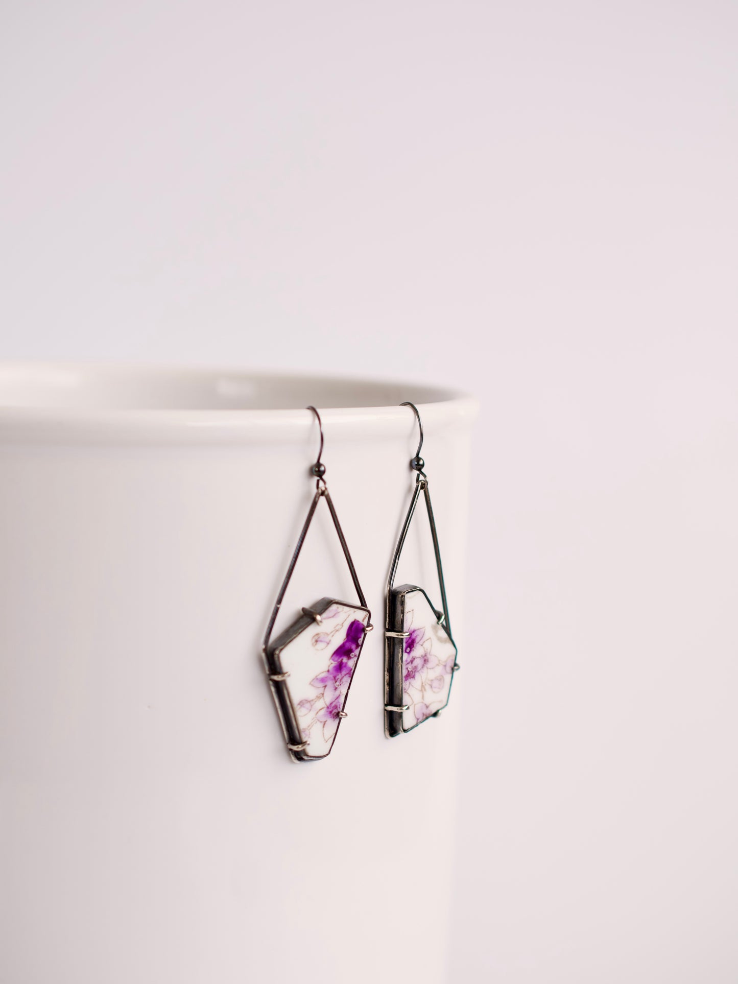 Purple Gladiolus Dangles