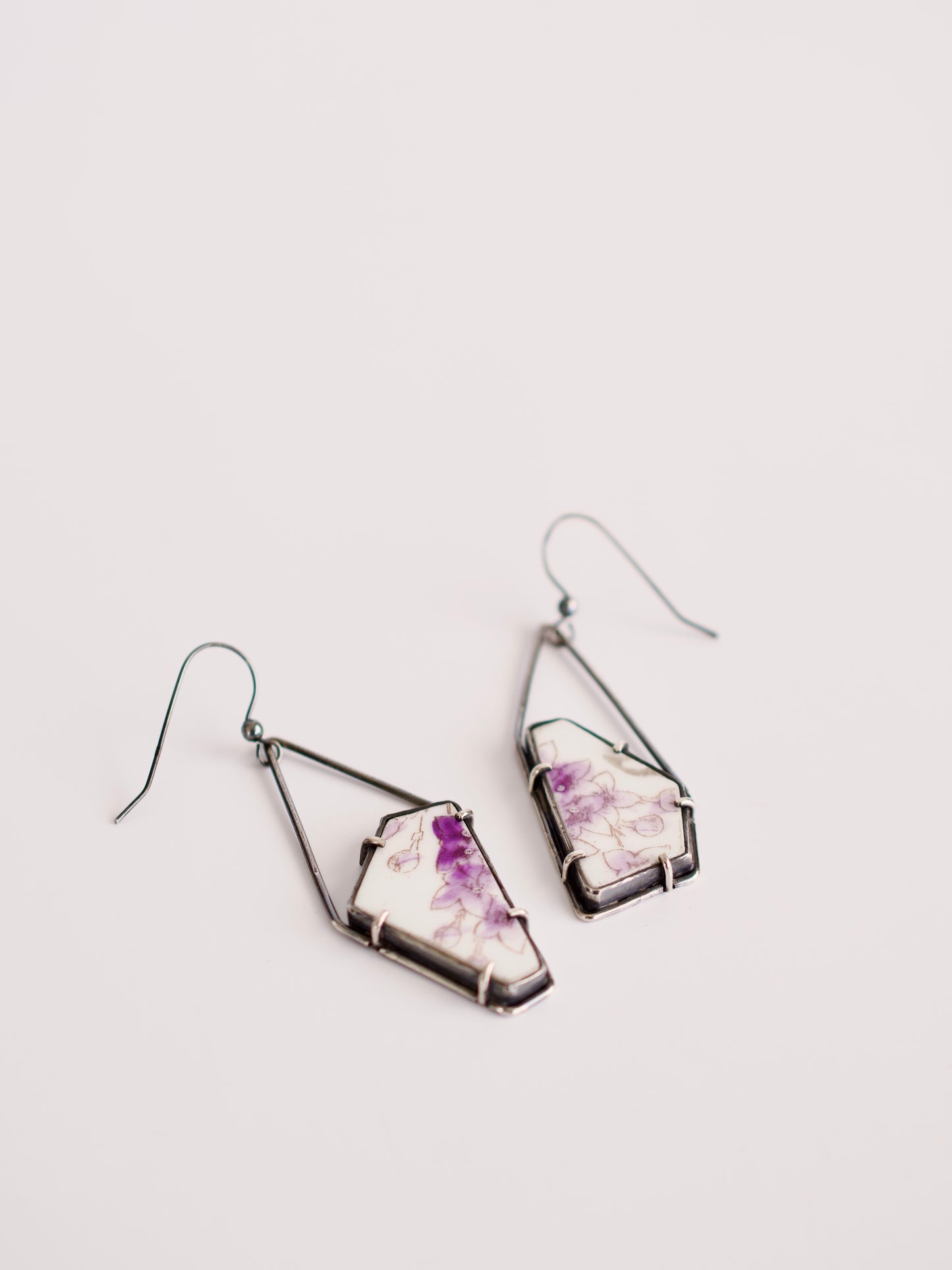 Purple Gladiolus Dangles