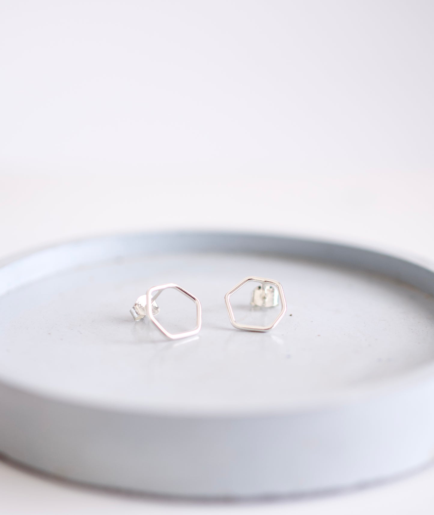 Silver Stud Earrings