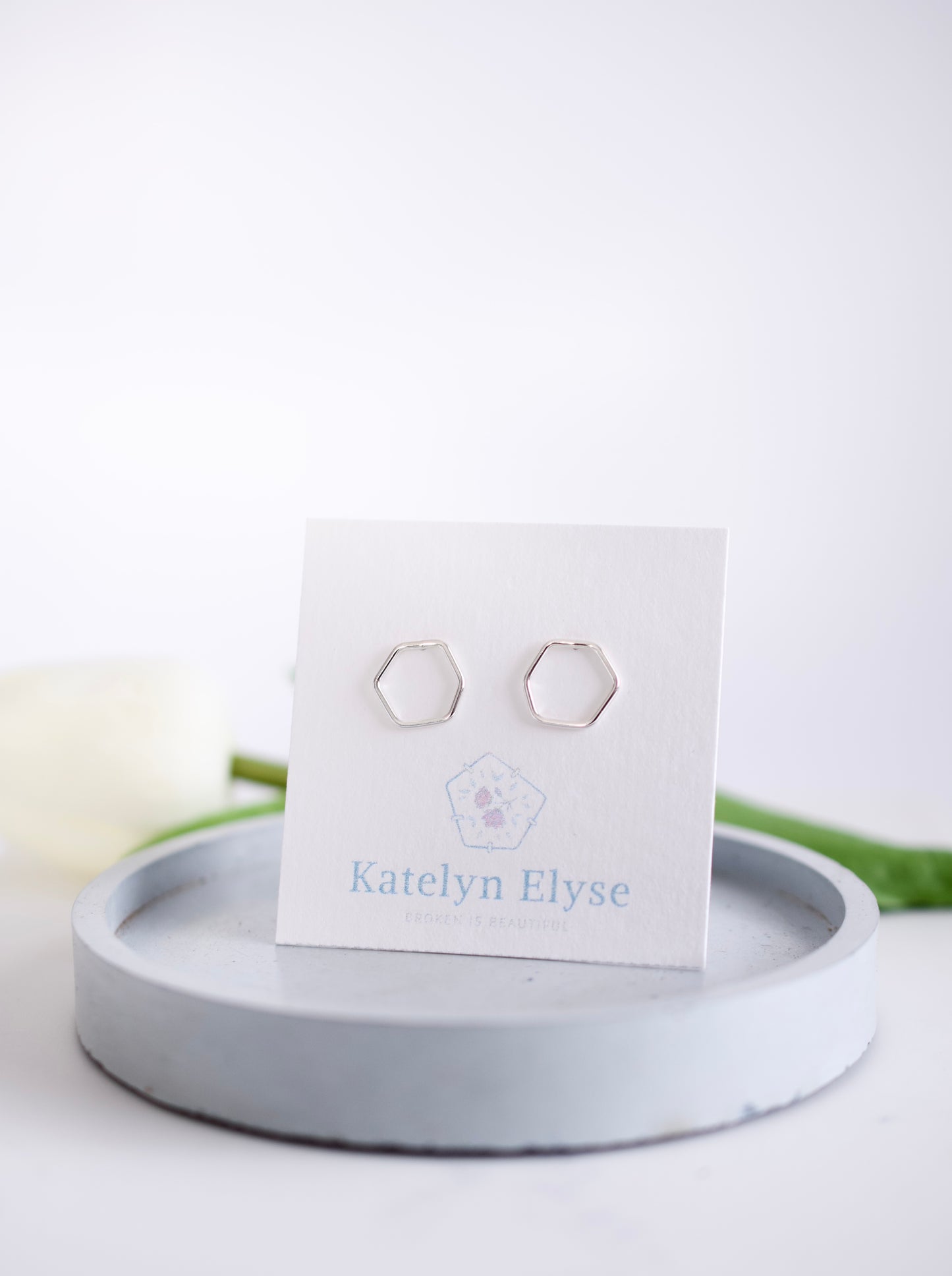 Silver Stud Earrings