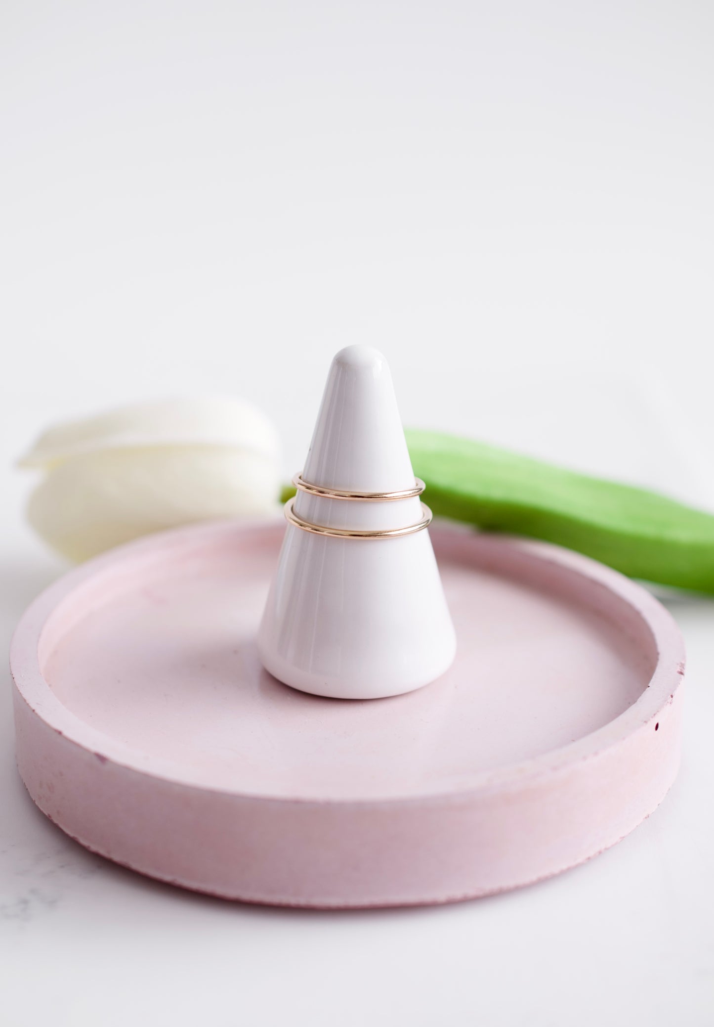 Simple Gold Stacking Ring