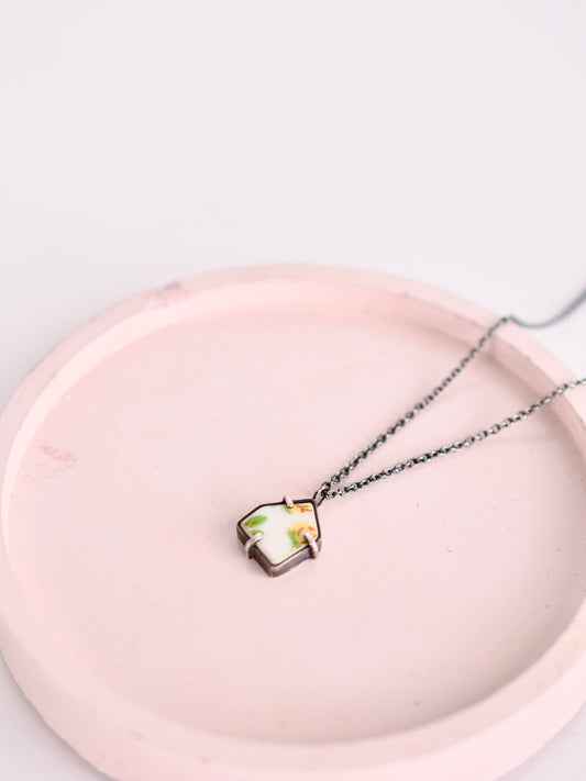 Yellow Rose Necklace