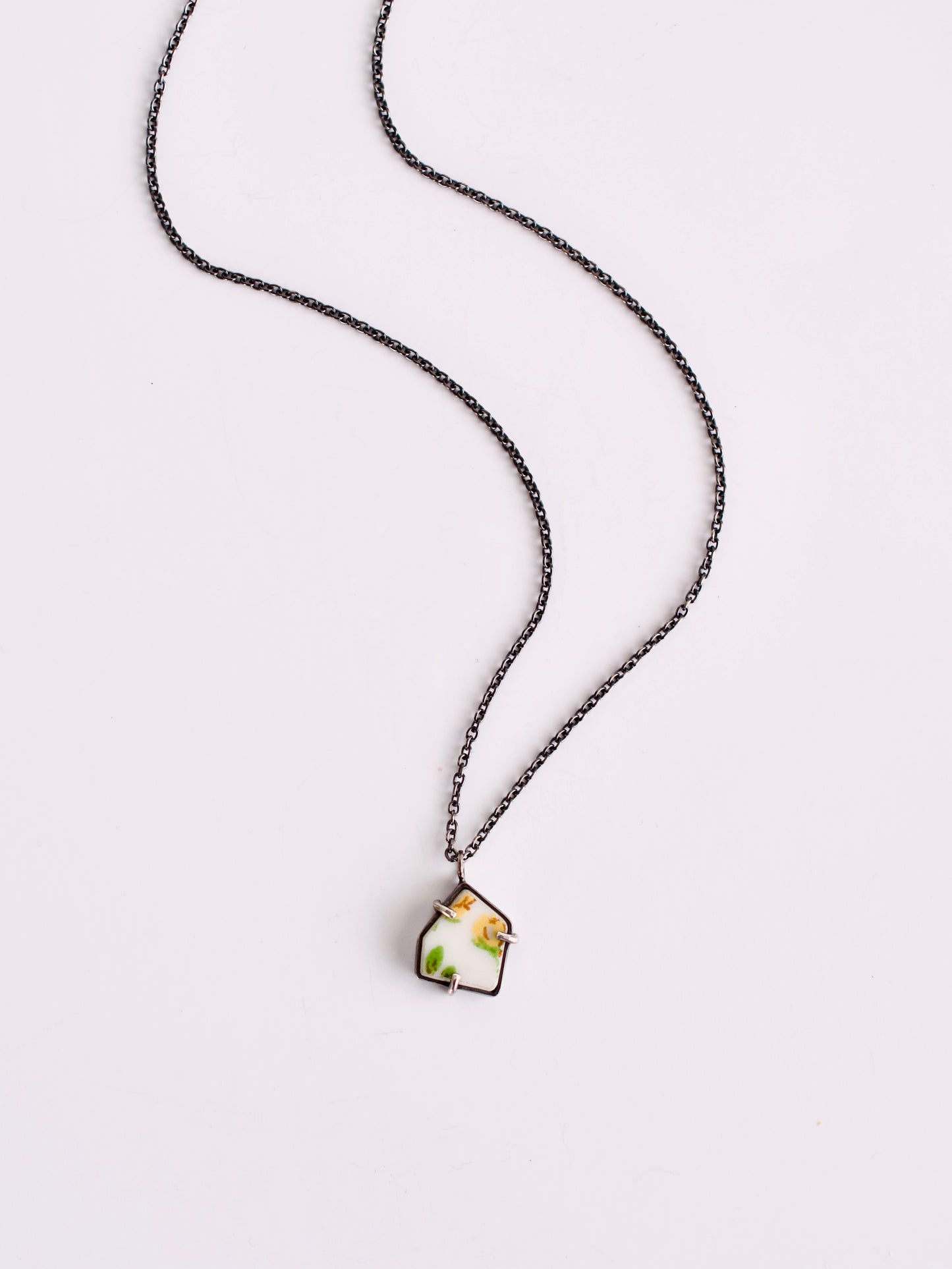 Yellow Rose Necklace