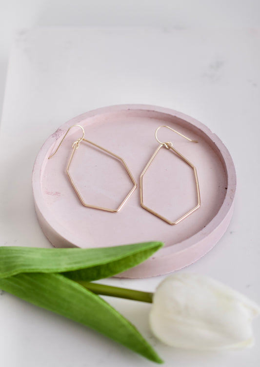Gold Dangle Earrings