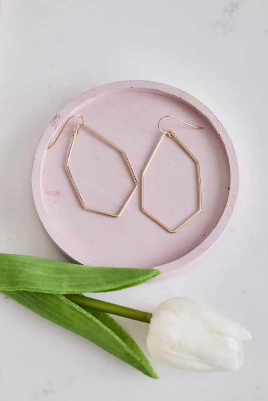 Gold Dangle Earrings