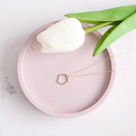 Gold Pendant Necklace